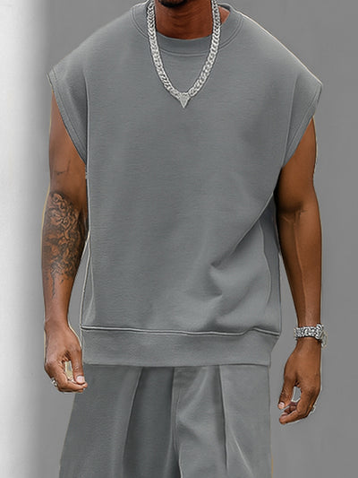 Urban Street Style Tank Top Pants Set