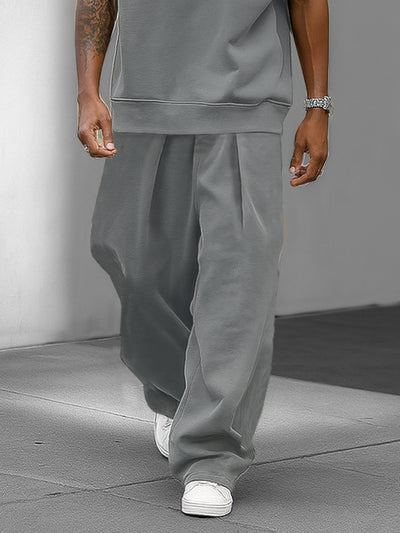 Urban Street Style Tank Top Pants Set
