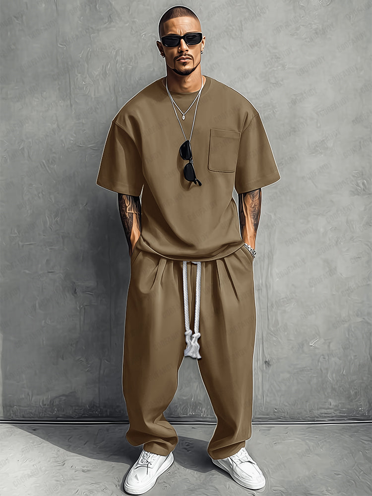 Versatile Relaxed Fit Athleisure Set