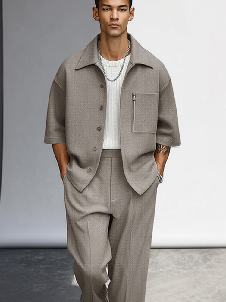 Modern Smart Casual 2-Piece Set