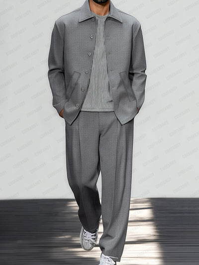Urban Luxe Casual Suit Set