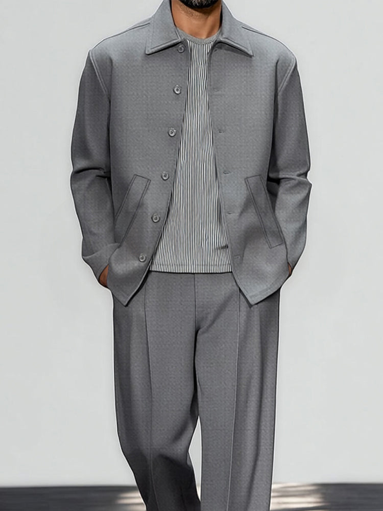Urban Luxe Casual Suit Set