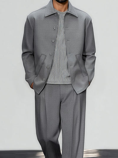 Urban Luxe Casual Suit Set