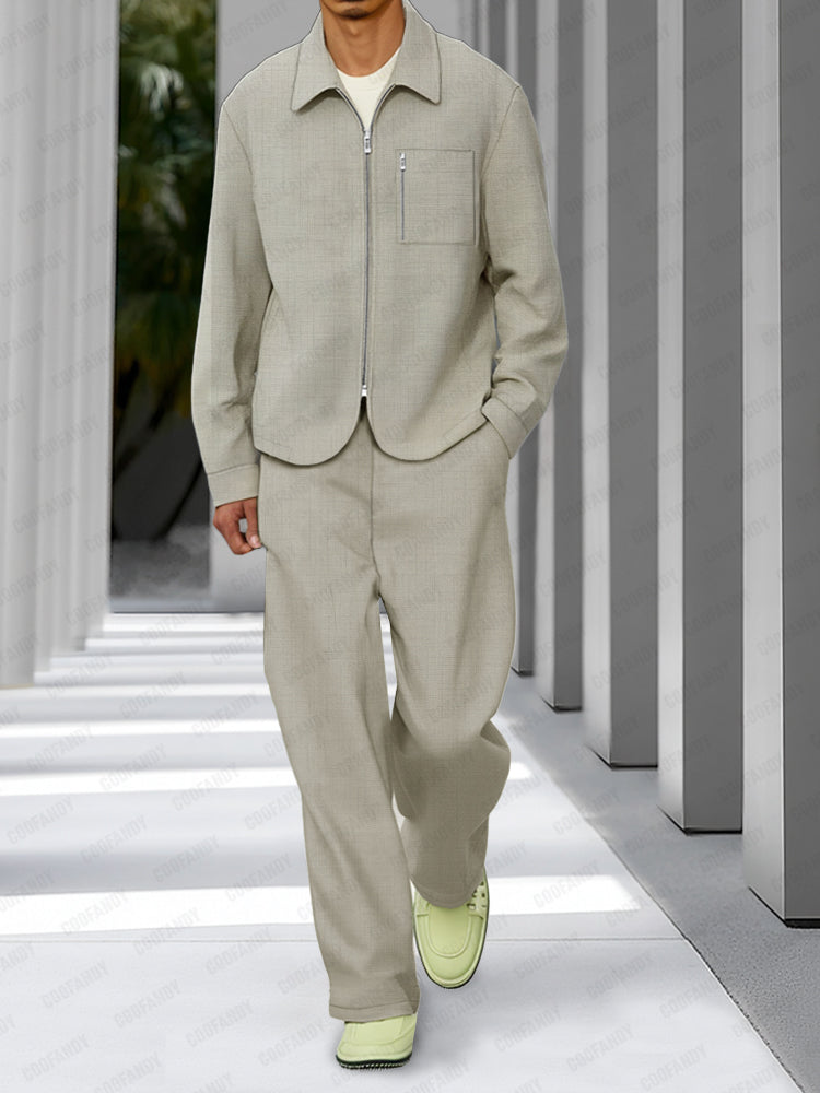 Modern Essential Jacket Pants Set