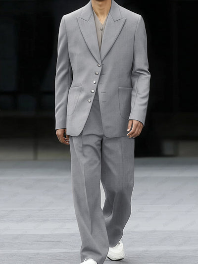 Business Casual Blazer Pants Matching Set