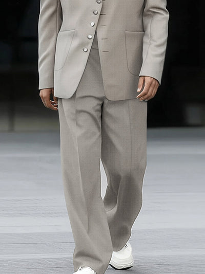 Business Casual Blazer Pants Matching Set