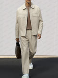 Urban Daily Wear Jacket Pants Set