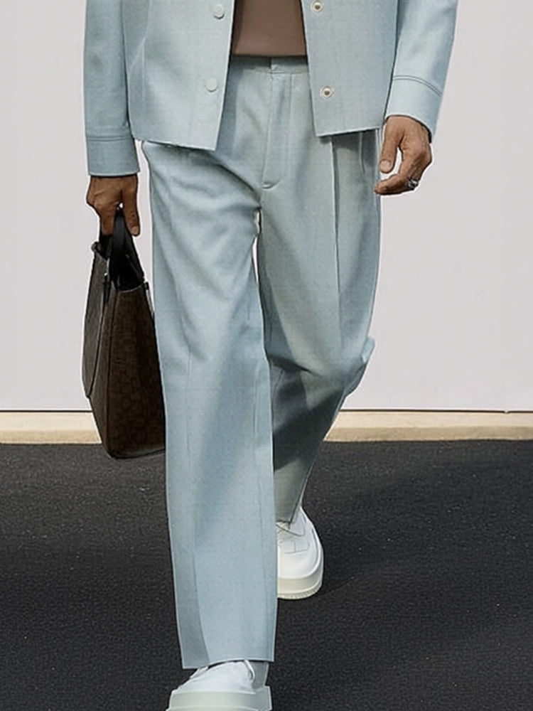 Urban Daily Wear Jacket Pants Set