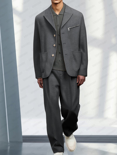Elegant Smart Casual Suit Set