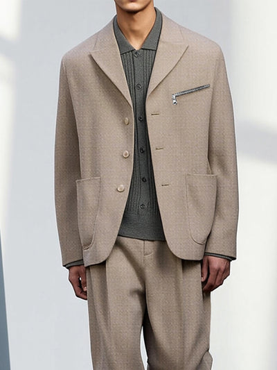 Elegant Smart Casual Suit Set