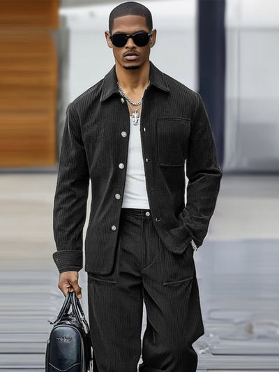 Premium Casual Corduroy Matching Set