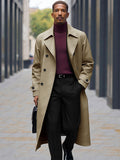 Comfort Double Breasted Lined Trench Coat