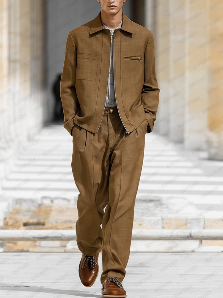 Luxury Comfort Jacket Pants Set