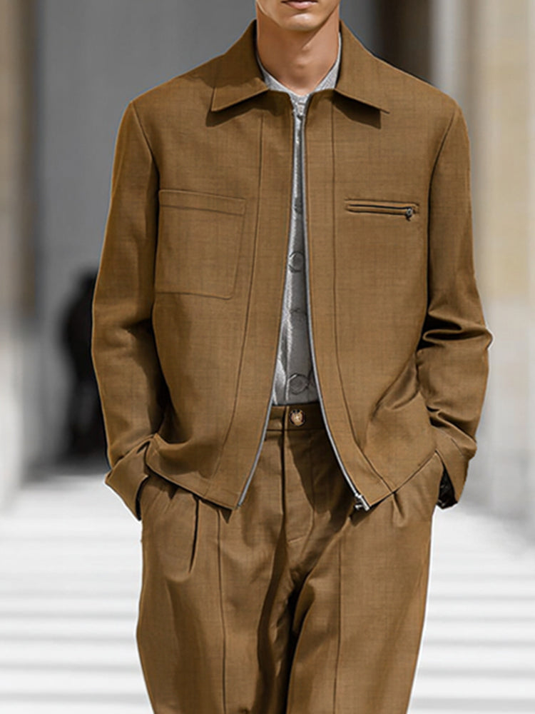 Luxury Comfort Jacket Pants Set
