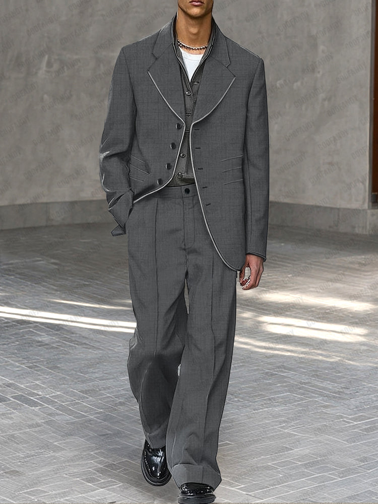 Modern Relaxed Fit Suit Set – COOFANDY