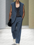 Elegant Urban Vest Pants Set