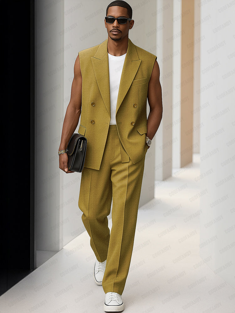 Modern Sharp-Cut 2-Piece Set – COOFANDY