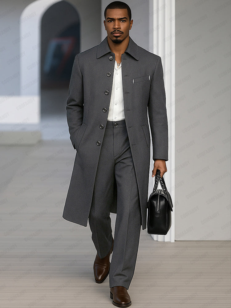 Versatile Business Coat and Pants Set
