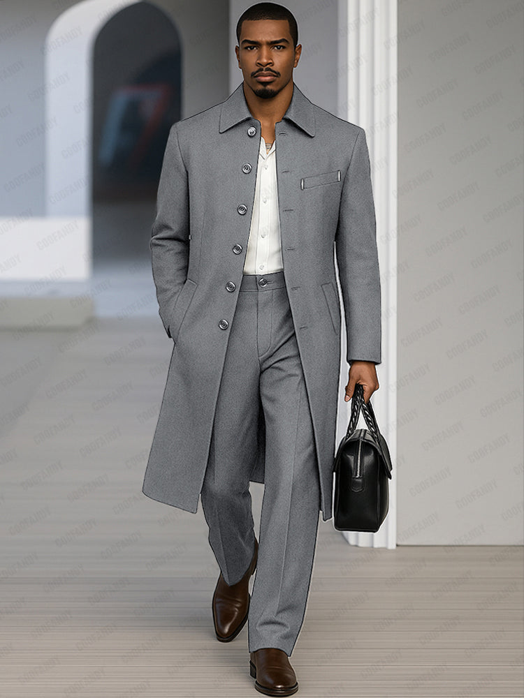 Versatile Business Coat and Pants Set