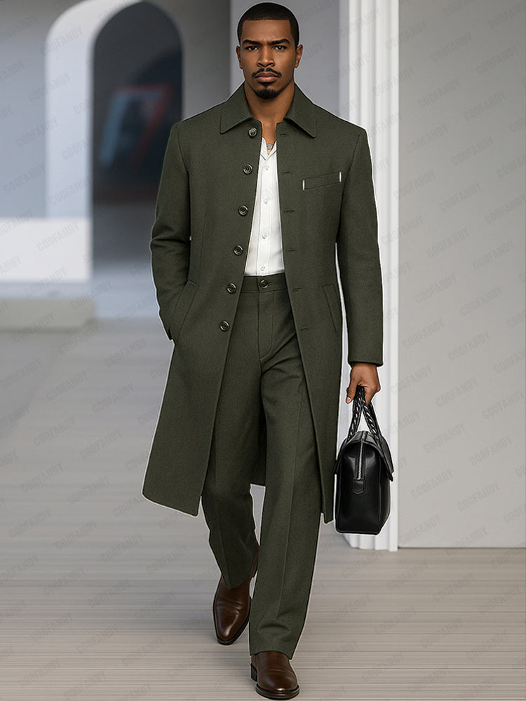 Versatile Business Coat and Pants Set
