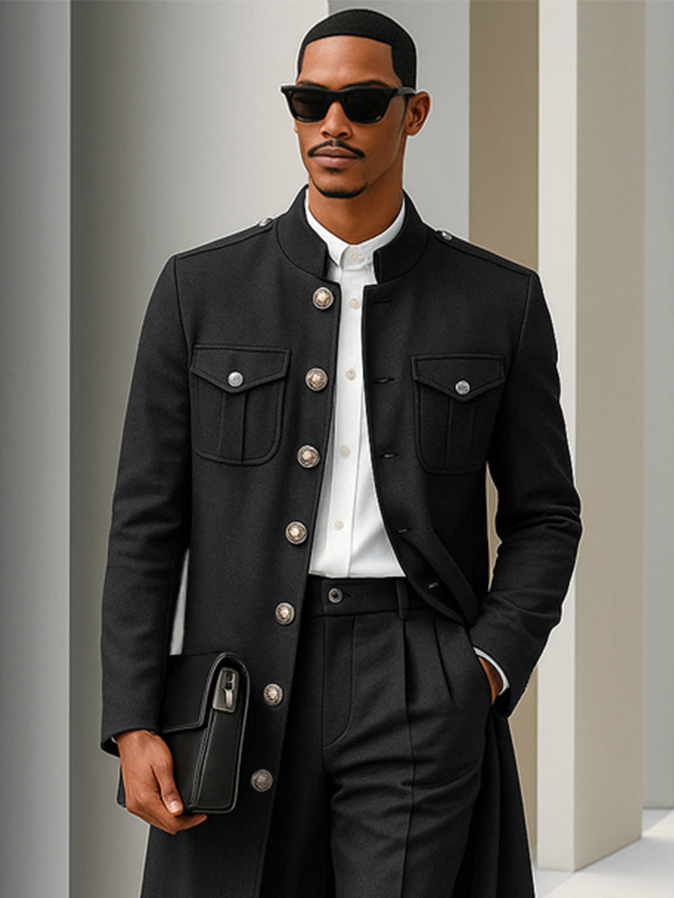 Elegant Smart Casual Coat Pants Set