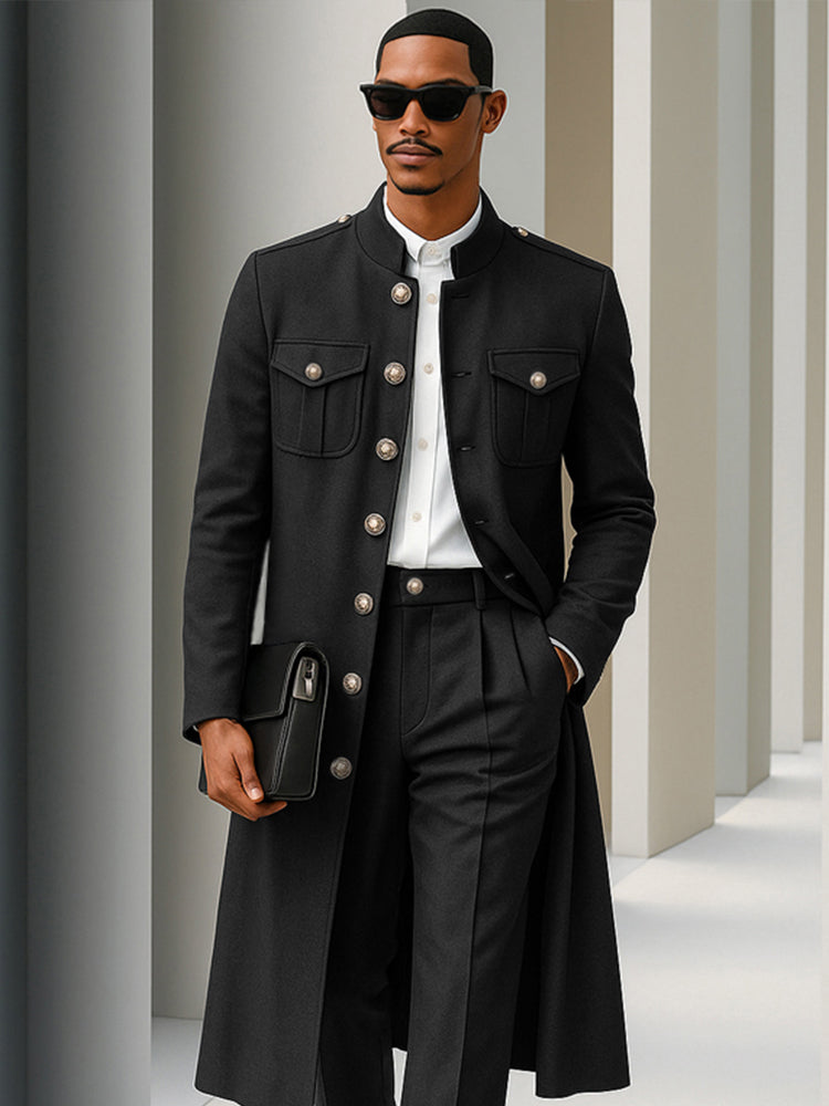 Elegant Smart Casual Coat Pants Set