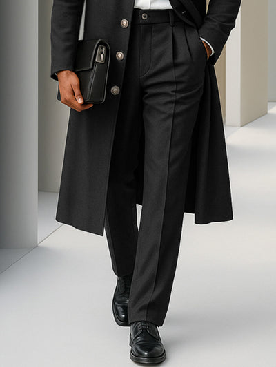 Elegant Smart Casual Coat Pants Set