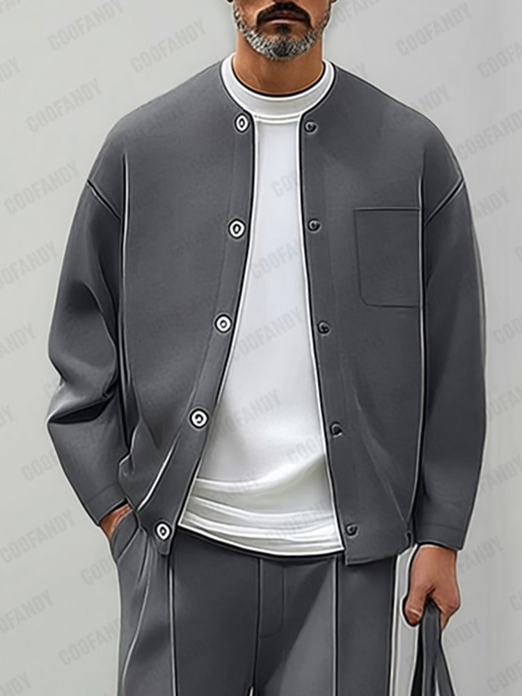 Minimalist Comfort Jacket Pants Set