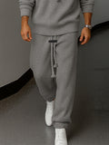 Casual Street Style Hoodie Pants Set