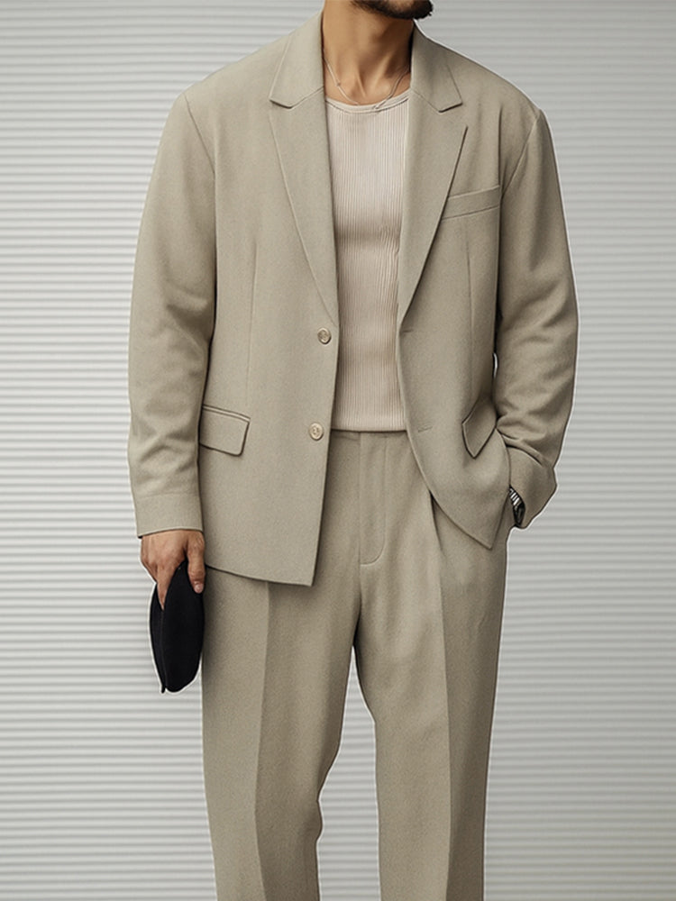 Versatile Business Casual Suit Set
