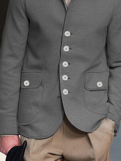 Minimalist Soft Relaxed Fit Suit Jacket