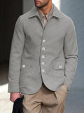 Minimalist Soft Relaxed Fit Suit Jacket