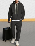Stylish Loose Fit 2-Piece Sweatsuit