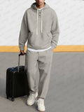 Stylish Loose Fit 2-Piece Sweatsuit