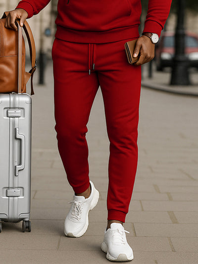 Comfy Asymmetrical Design Tracksuit Set