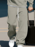Urban Casual Sweatshirt Pants Set