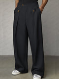 Smart Casual Tailored High Waist Pants