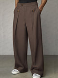 Smart Casual Tailored High Waist Pants