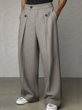 Smart Casual Tailored High Waist Pants