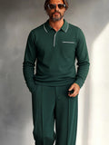 Wardrobe Essential Polo Shirt Pants Set