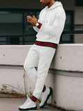 Casual Athletic Hoodie Joggers Set