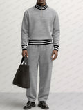 Urban Ribbed Sweatshirt Pants Set