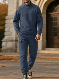 Comfort Fleece Zip Pockets Tracksuit Set