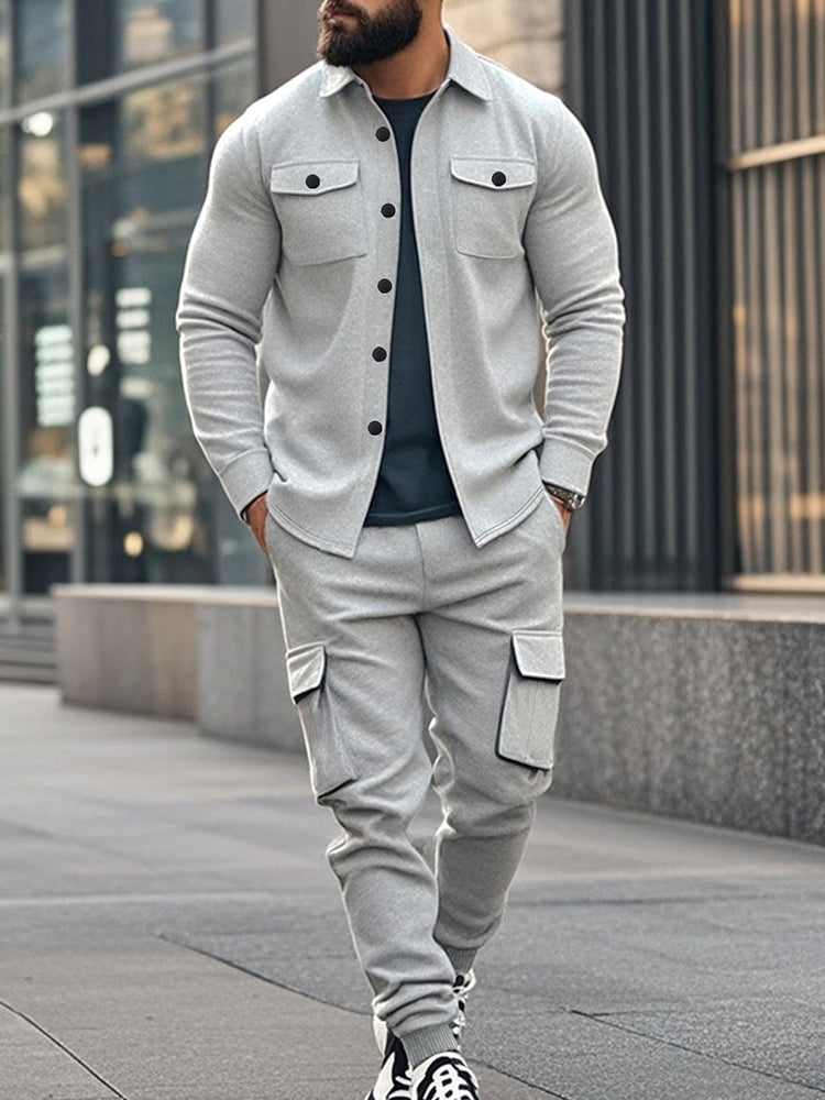 Smart Casual Cargo 2-Piece Set