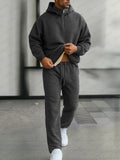 Warm Fleece-Lined Tracksuit Set