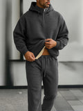 Warm Fleece-Lined Tracksuit Set