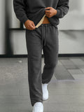 Warm Fleece-Lined Tracksuit Set