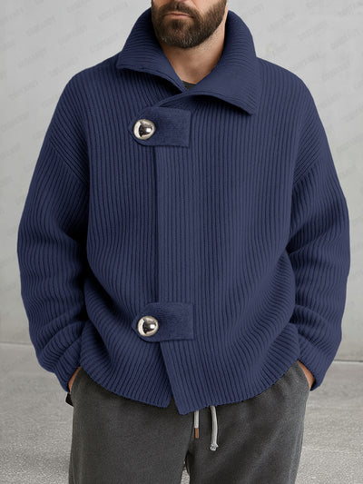 Trendy Relaxed Fit Knit Cardigan