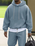 Unique Loose Fit Hoodie Jogger Pants Set
