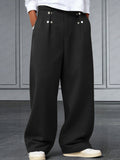 Casual Sporty Versatile Pleated Pants